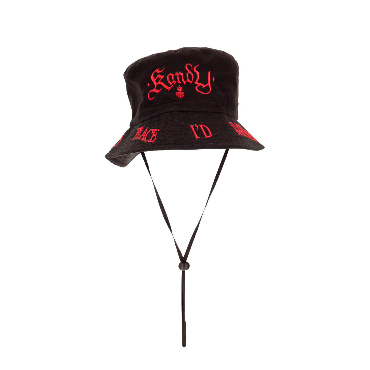 Lovelier Than Diamonds Bucket Hat Black UK