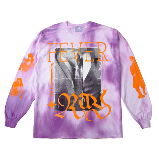 Demona Lisa Crushed Grapes Tie Dye Long Sleeve UK