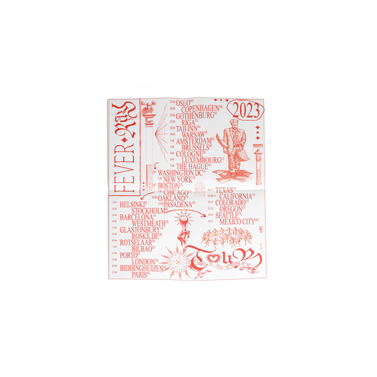 Folded 2023 US Tour Poster UK