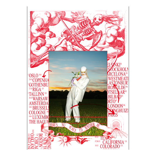 There's No Place I'd Rather Be Tour Poster UK
